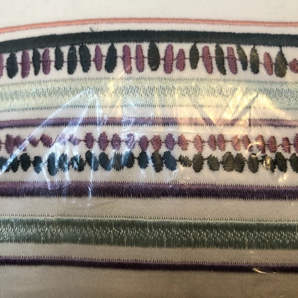 Style & Co  Blossom Branch Decorative  stripe Pillow